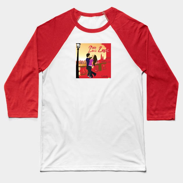 Romantic valentines Day Baseball T-Shirt by Best.Gifts.Gabriel